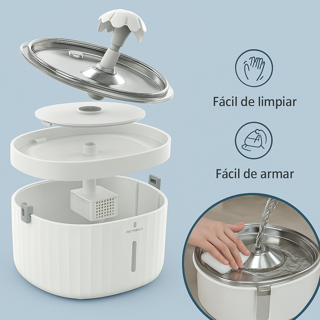 AquaGlow – Fuente Inteligente para Mascotas