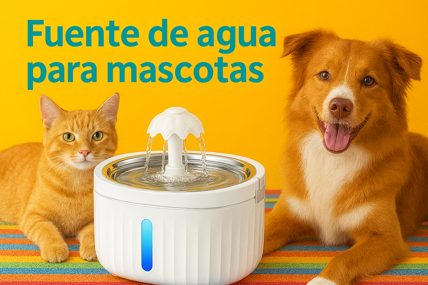 AquaGlow – Fuente Inteligente para Mascotas